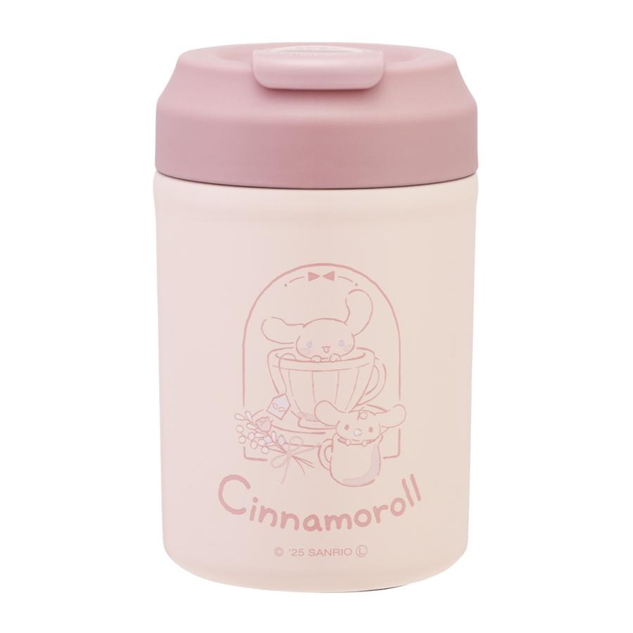 (送料無料・まとめ買い×8個セット)スケーター ステンレス イージー マグボトル 380mL シナモロール STEM4 広口 水筒 保温 保冷の画像