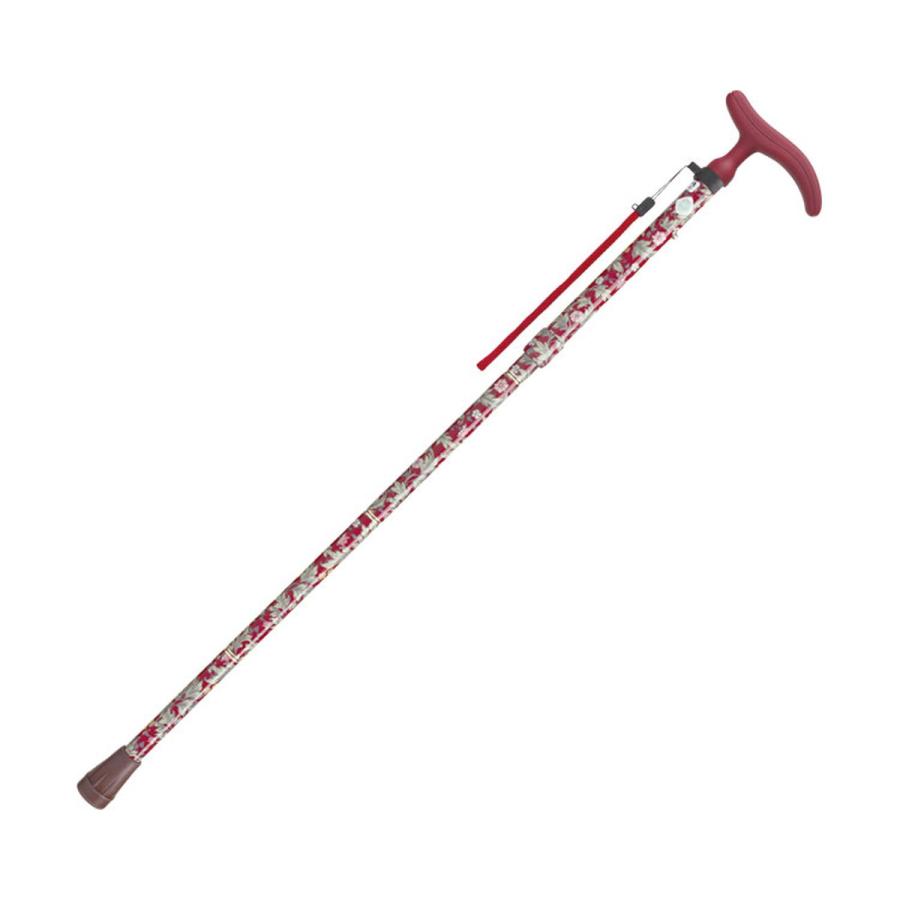 (送料無料・まとめ買い×8個セット)フジホーム アクティブグレース 折畳S WB3752 桜ピンク 杖の画像