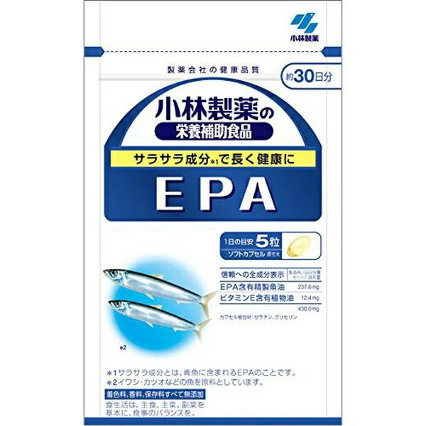 (送料無料・まとめ買い×8個セット)小林製薬 栄養補助食品 EPA 150粒(4987072015896)の画像