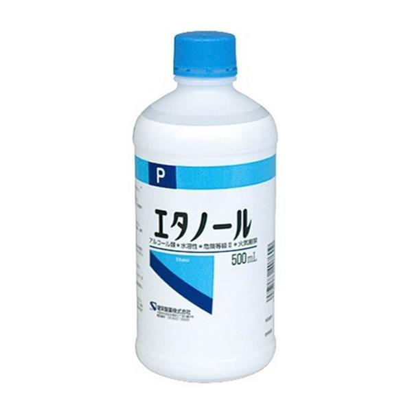 (送料無料・まとめ買い×8個セット)健栄製薬 エタノール 500mL_1