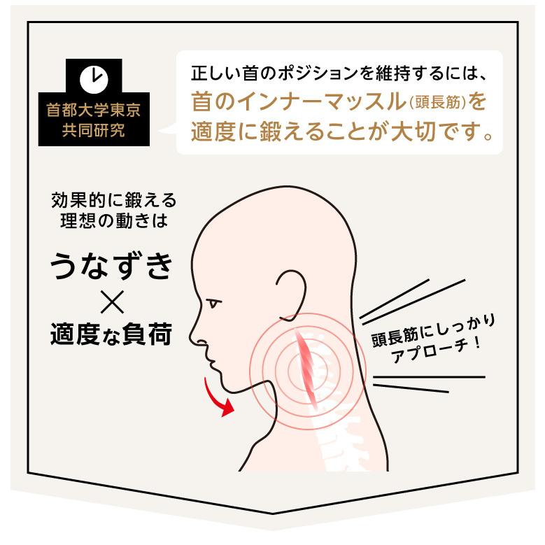 うなずきエクササイズ　首トレ　スマホ首ストレッチ　 肩こり 首コリ 原因サポート |  | 05