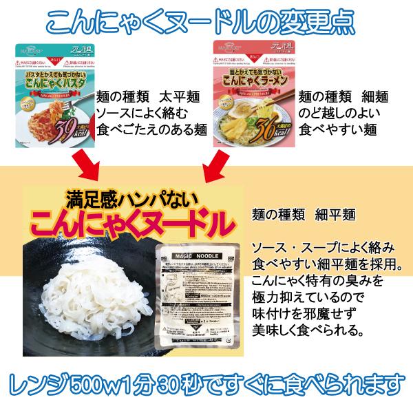 最終販売特価！【送料無料 お得な５袋】  こんにゃく ヌードル 糖質 カット 70kcal / 180g ラーメン パスタ 麺　賞味期限2023/07/05｜kenkoshop｜03