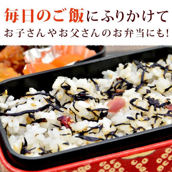 【メール便Y 1通(6袋まで)198円】 味ひじき 100g ふりかけ ひじき かりかり梅の実入り 生ふりかけ 佃煮 時短 ご飯のお供 味ひじき｜kenkoshop｜03