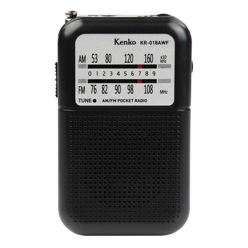 即配 AM/FMポケットラジオ KR-018AWF ケンコートキナー KENKO TOKINA