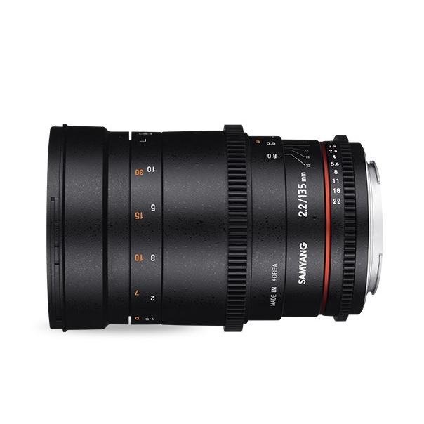 [★数量限定アウトレット品][処分特価]取寄 SAMYANG サムヤン シネマレンズ 135mm T2.2 VDSLR ED UMC ペンタックスK用｜kenkotokina2｜02