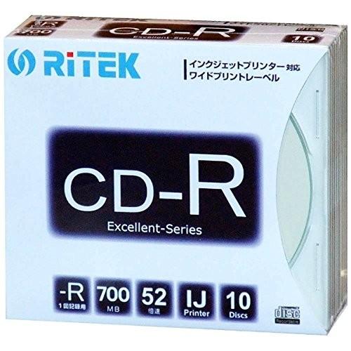 即配 RiDATA データ用CD-R 1回記録用 CD-R700EXWP.10RT SC N 700MB 10枚