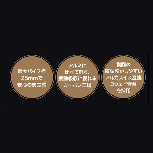 マツリ@即購入OK SLIK 即配 スリック 三脚 ライトカーボン E74 II AC カーボン