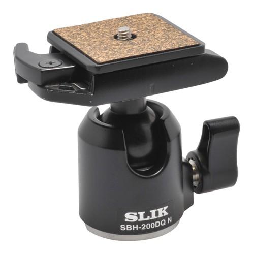 即配 SLIK スリック 自由雲台 SBH-200 DQN エイブル 300 FXやプロ 500 DX III Nの交換雲台に最適