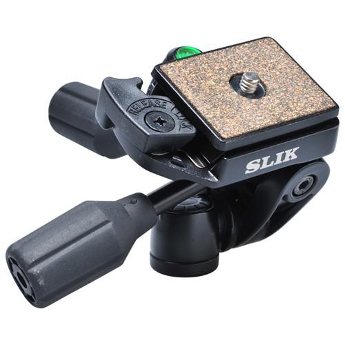 SLIK（スリック） 即配 3ウェイ雲台 SH-704E BKN 最小2ハンドル3ウェイ