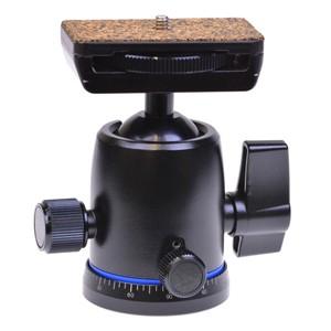 即配 SLIK スリック 自由雲台 PBH-525 パイプ径26mm-32mmの中型から大型の三脚に。の画像