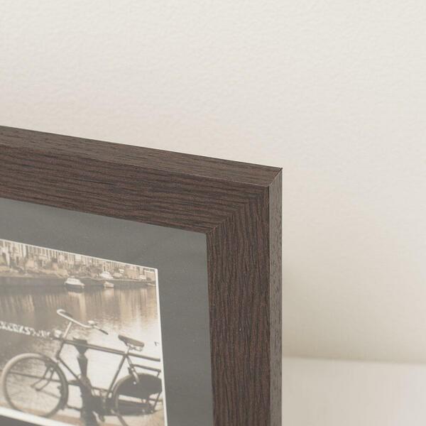 即配 Kenko ましかく窓フレーム 5窓 ブラウン PS-MS-5-BR