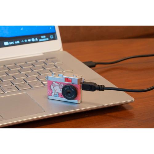 Kuromi カメラ フィルム付き 8/1 リニューアル新発売 ／ピントキッズ キッズカメラ サンリオ