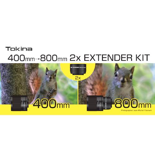 即配 トキナー SZX 400mm F8 Reflex & 2X エクステンダーKIT ニコンF