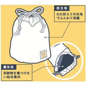 ケンコー・トキナー（KenkoTokina） 即配 「包」 巾着ポーチ 唐草模様
