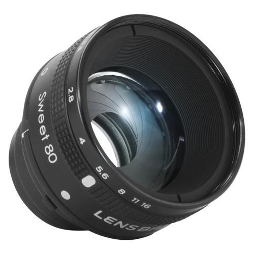 取寄 LENSBABY レンズベビー スウィート80 オプティック レンズ