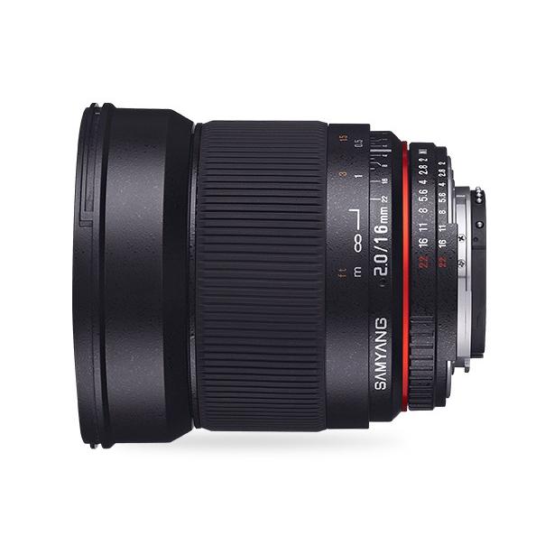 専用2点セット SAMYANG（サムヤン） 即配 16mm F2.0 ED AS UMC CS フジフイルムX用
