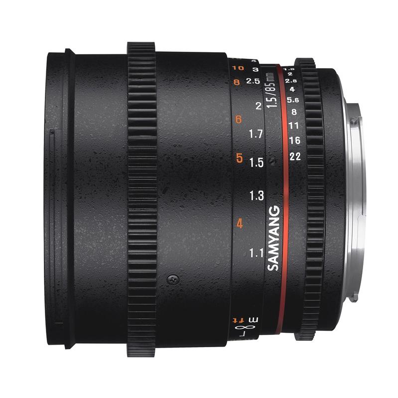 取寄 SAMYANG サムヤン シネマレンズ 85mm T1.5 VDSLR AS IF UMC II