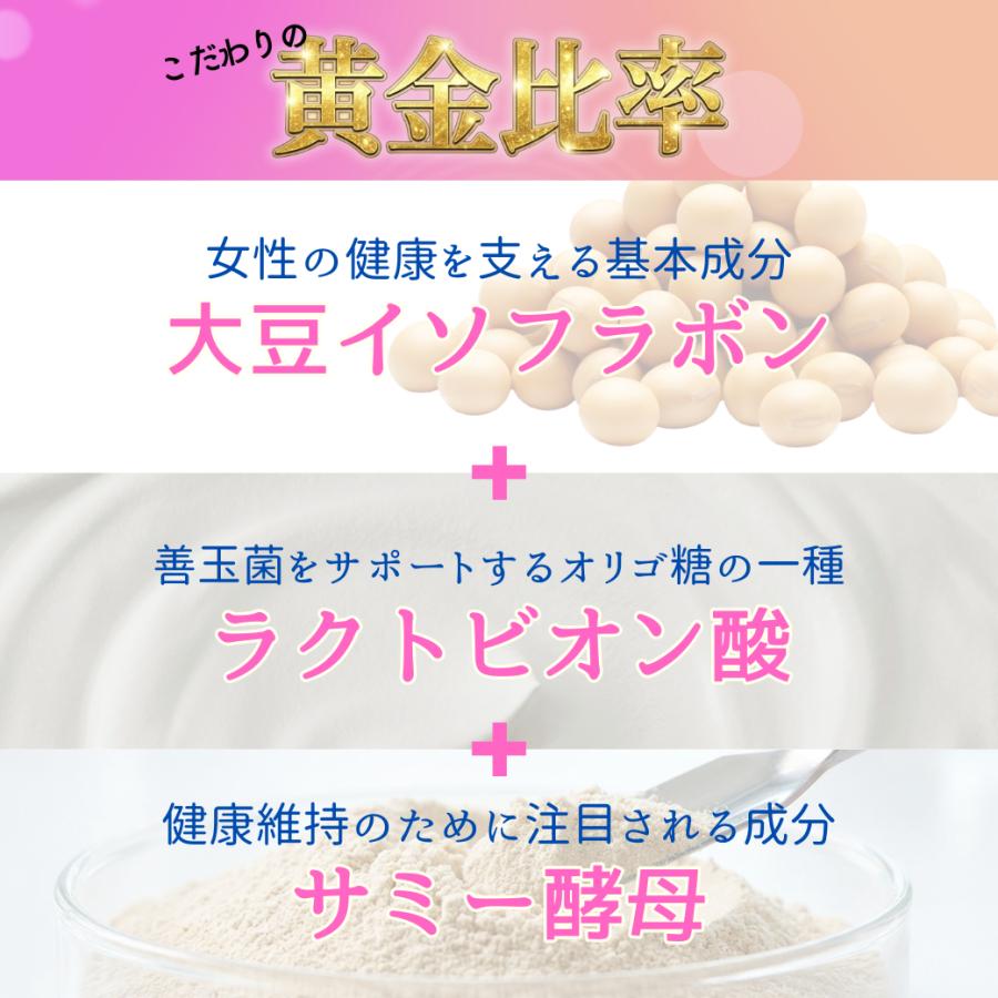 モンドセレクション受賞！ エクオール サポート サプリ 大豆