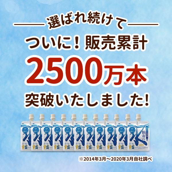 水素水 パウチ シリカ 天然水 高濃度ナノ水素水仙寿の水NEO 250ml 10本入 健康家族 公式 ミネラル 軟水 高濃度 水 国産  H2｜kenkou-kazoku｜02