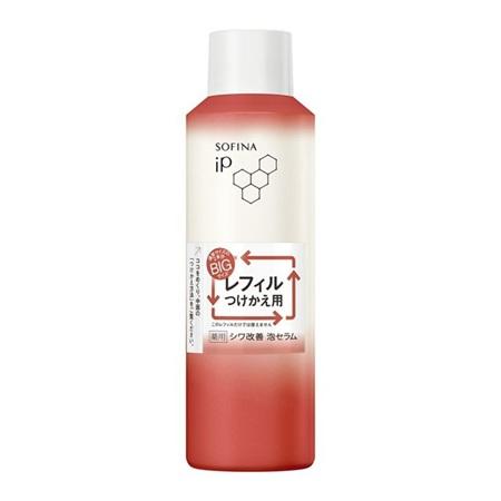SOFINA iP 薬用シワ改善 泡セラム 本体&レフィル　注入美容液3点セット 送料無料 ◎[3個セット]ソフィーナ iP 薬用シワ改善 泡セラム 美容液