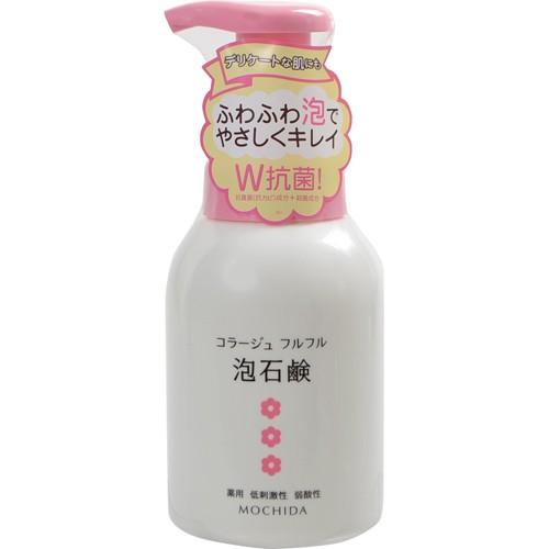 036-6　コラージュフルフル泡石鹸 ピンク つめかえ用 210mL 6袋セット コラージュフルフル 泡石鹸 ピンク 300mL入り ○翌日配達「あすつく