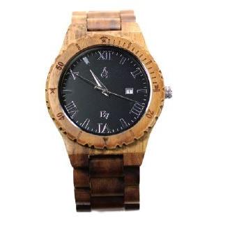 ビーンアンドバニラ　ハワイアンコアウッドウォッチ　ＨＬＷ００２-１