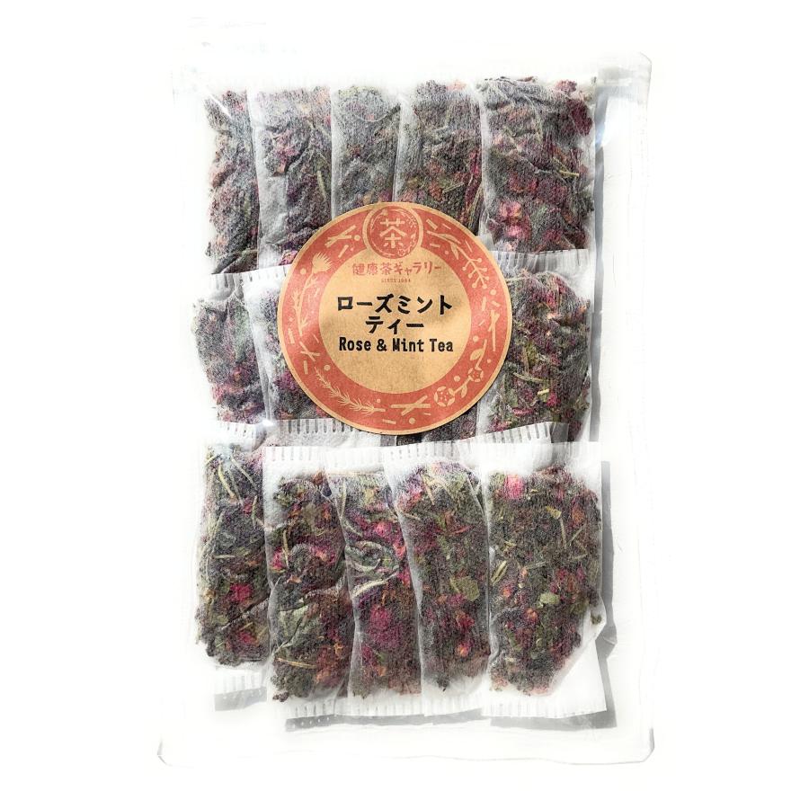 ローズミントティー 15袋（3g入り ティーバッグ ×15袋） Rose ＆ Mint Tea | 
