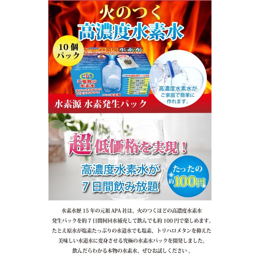 水素源 水素発生パック 1箱 10パック入り 100円で7日間何回でも使用可 高濃度水素水 珪素溶出 活性酸素消去 ダイエット 水素風呂 Suisogen 1 健康クレール 通販 Yahoo ショッピング