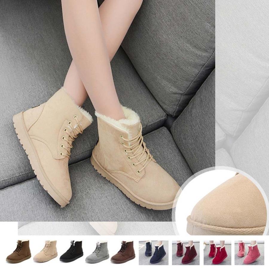 ムートンブーツ ショートブーツ ブーツ ローカット レディース 防寒 暖かい 保湿 美脚 歩きやすい かわいい おしゃれ 通勤 通学 女子上品 春 秋 冬 299 299 Shoogaroo 通販 Yahoo ショッピング