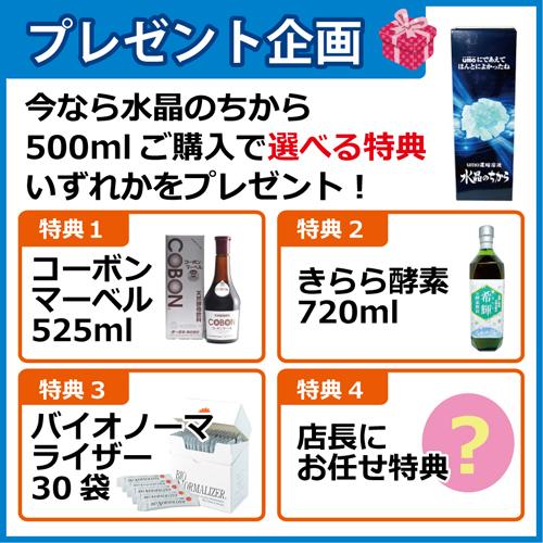 選べる酵素特典付】umo珪素 水晶のちから 500ml ※全国送料無料