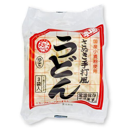 さぬきゆでうどん3食セット 600g（200g×3袋） 【マルシマ】 : 健康マイ 