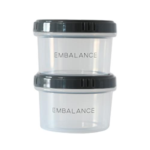 EMBALANCE ROUND CONTAINER（エンバランスラウンドコンテナ）グレー XS