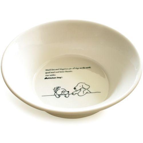 【森修焼特典】森修焼 ドッグボウル L  ※送料無料（一部地域を除く）