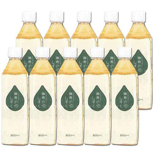 萬寿のしずく 500ml×10本セット＋お楽しみサンプル6包付【熱帯資源植物 