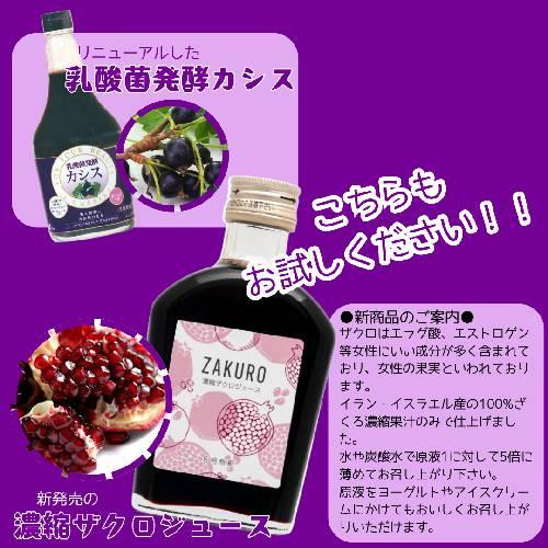 醗酵カシス 565ml 3本セット♪ ジャフマック 醗酵カシス＜565ml＞まとめて3本 : あしか商店
