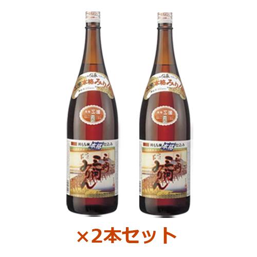 純もち米仕込み 三州三河みりん 1.8リットル×2本セット 【角谷文治郎商店】※送料無料（一部地域を除く）※6本から別途送料がかかります。（Yahoo!・健康サポート専門店）