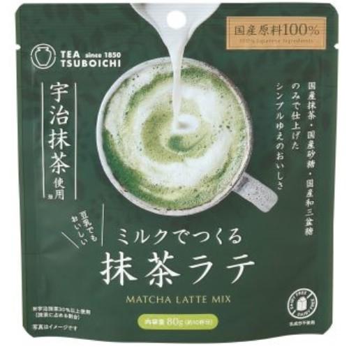 ミルクでつくる抹茶ラテ （80g） 【つぼ市製茶本舗】 | 
