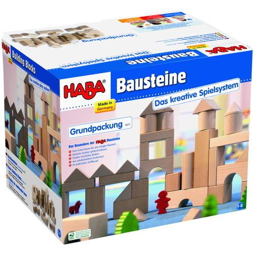 HABAブロックス・スターターセット・小（HA1071）【ハバ/HABA】 【3歳頃から】※キャンセル不可｜kenkousupport