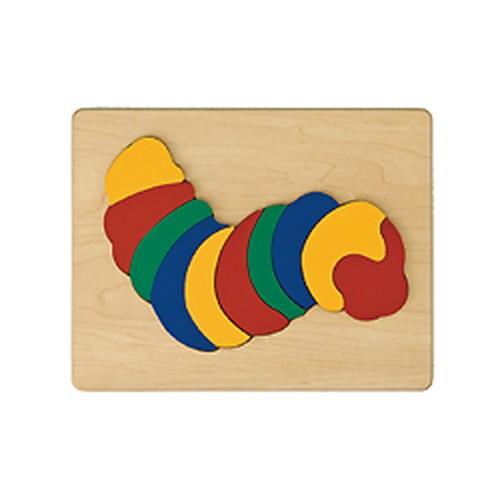 どうぶつパズルから学ぶ部分と全体（いもむし10分割）（ESC-25） ※キャンセル不可