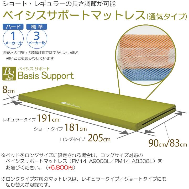 Platz（プラッツ） 介護ベッド 介護用ベット 背上げ1モーターベッド