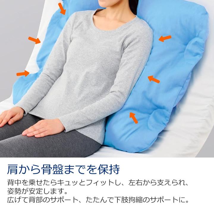 ポジショニングクッション エニモ Mモデル Bタイプ ケープ CK-463 床ずれ防止 体位変換 介護ベッド UL-641783_1