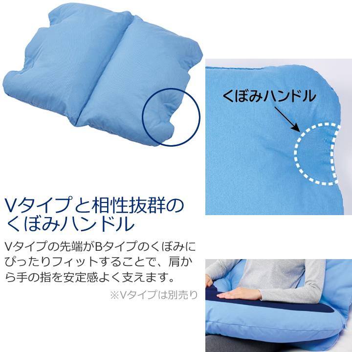 ポジショニングクッション エニモ Mモデル Bタイプ ケープ CK-463 床ずれ防止 体位変換 介護ベッド UL-641783_3