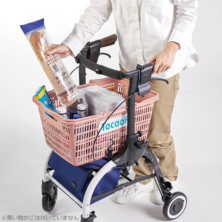 シルバーカー ジスタ 歩行車 幸和製作所 WAW33-NV 手押し車 老人 高齢者 カート 買い物カート 歩行器 UL-307384_6