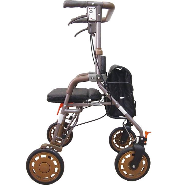 アイルリンク アイルウォークα 自動ブレーキ 歩行器 シルバーカー