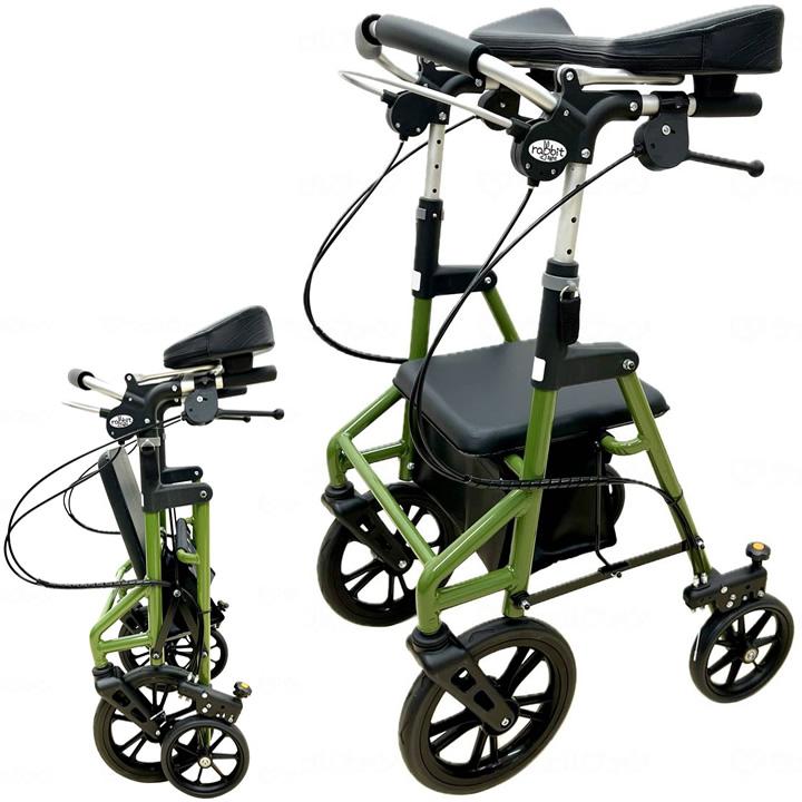 歩行器 歩行車 ラビットライト 前輪10インチタイプ 前腕支持台歩行補助