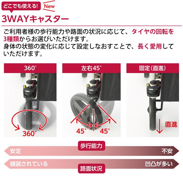 アロン化成 シルバーカー リトルターンII KM 歩行車 532-296 安寿