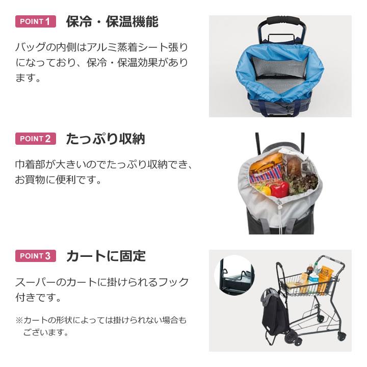 cocoro（コ・コロ） ショッピングカート トート カートセット 2WAY