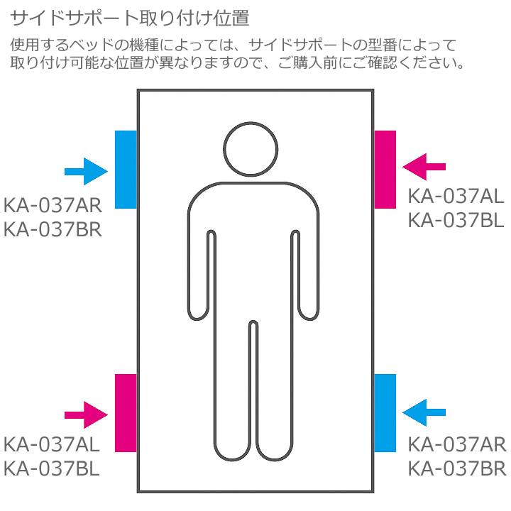 パラマウントベッド 介護ベッド サイドサポート オプション受け パラマウントベッド 介護ベッド サイドサポート オプション受け
