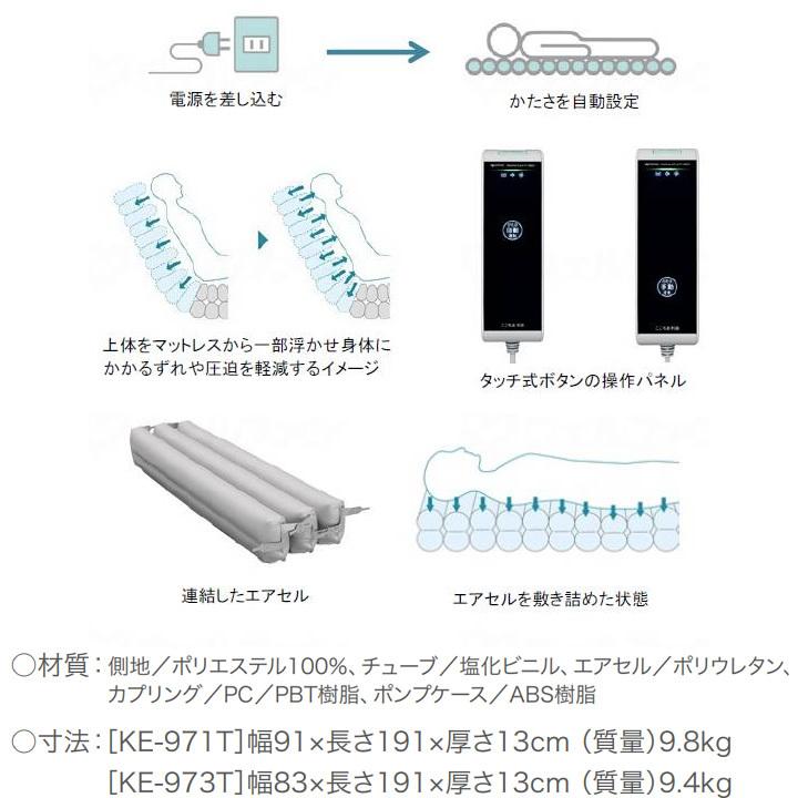 パラマウントベッド　利楽83幅 パラマウントベッド（PARAMOUNT BED） エアマットレス ここちあ利楽
