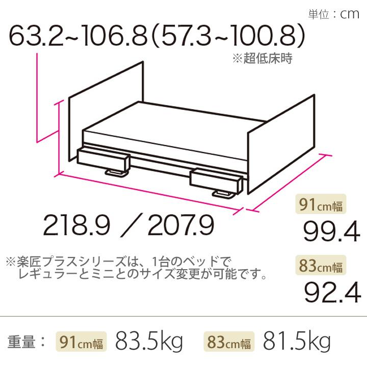 パラマウントベッド（PARAMOUNT BED） 楽匠プラス 2モーション Xタイプ